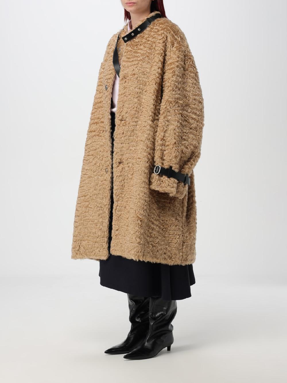 Giglio Cappotto Jil Sander in Mohair e cotone Nuovi prodotti