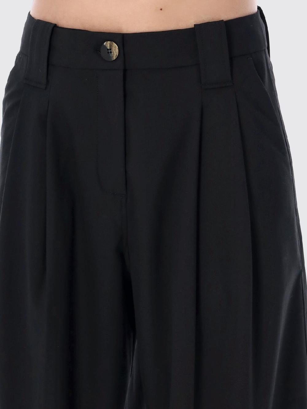 Giglio Pantalone Ganni in misto viscosa Offerte giornaliere