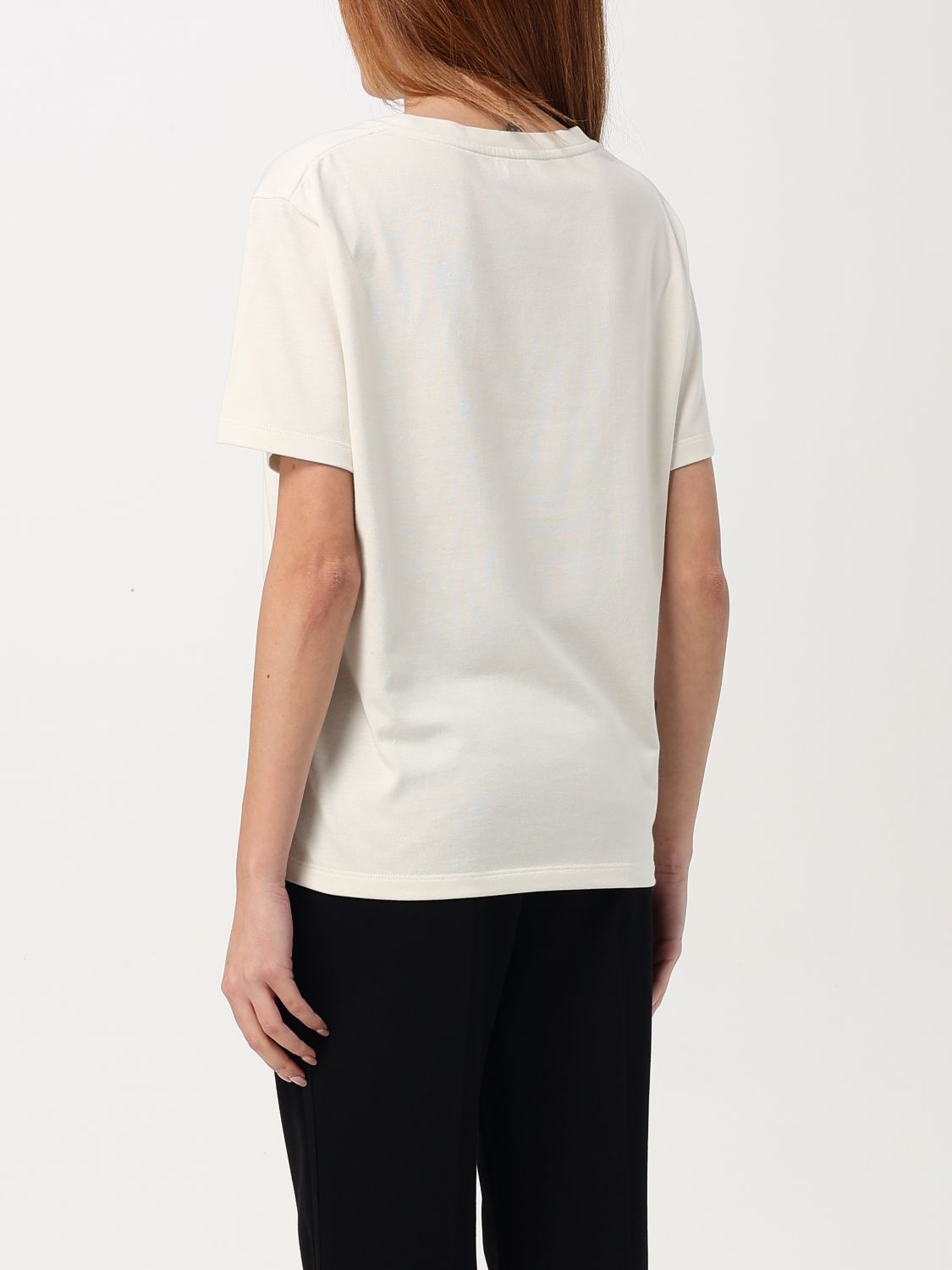 Giglio T-shirt basic Saint Laurent in misto cotone Offerta settimanale