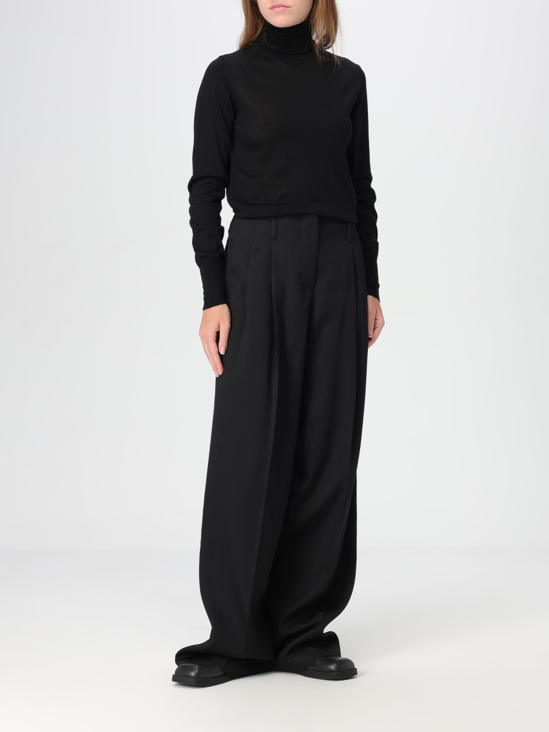 Giglio Pantalone Flavia Golden Goose in lana vergine Offerta speciale della fabbrica