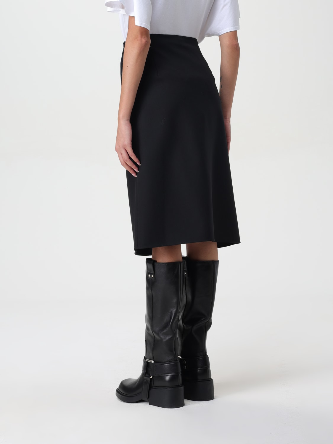 Giglio Gonna Stella McCartney in lana Sostegno trimestrale