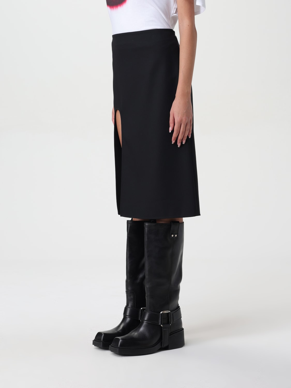 Giglio Gonna Stella McCartney in lana Sostegno trimestrale