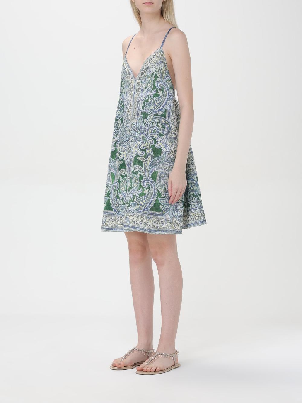 Giglio Abito Ottie Swing corto Paisley Zimmermann Fino al 55% di sconto