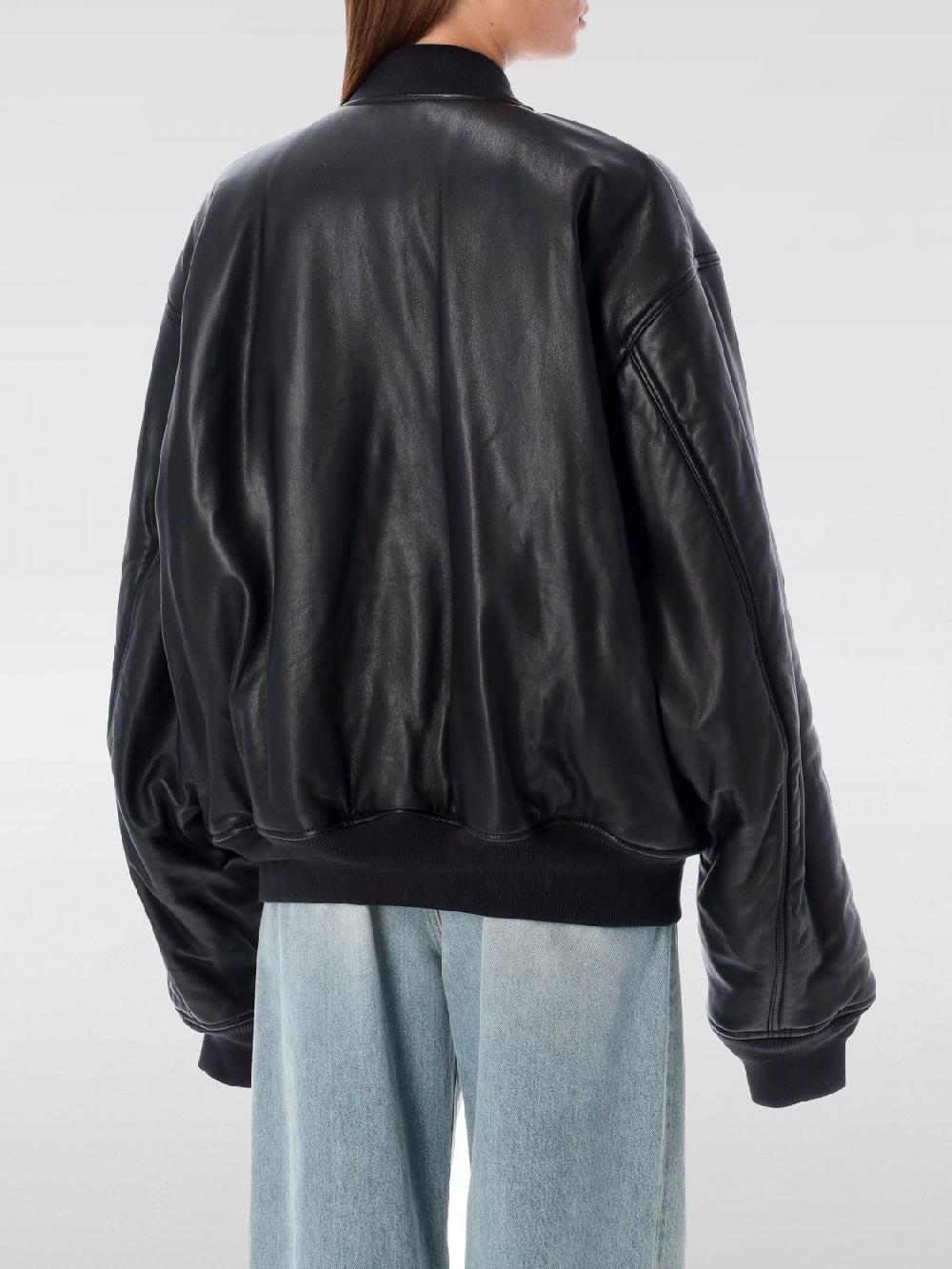 Giglio Bomber Balenciaga in pelle Discount Store per i nuovi prodotti
