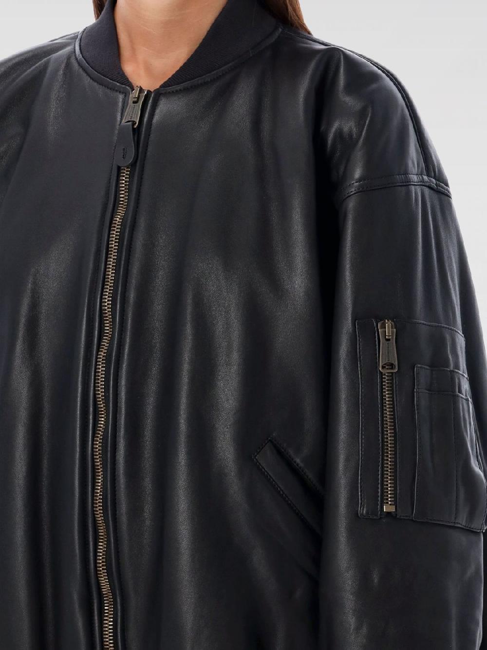 Giglio Bomber Balenciaga in pelle Discount Store per i nuovi prodotti