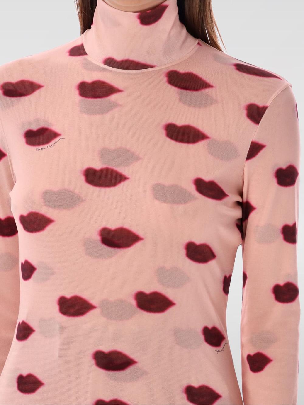 Giglio Top Stella McCartney in tulle stampato Limitato a 3 giorni