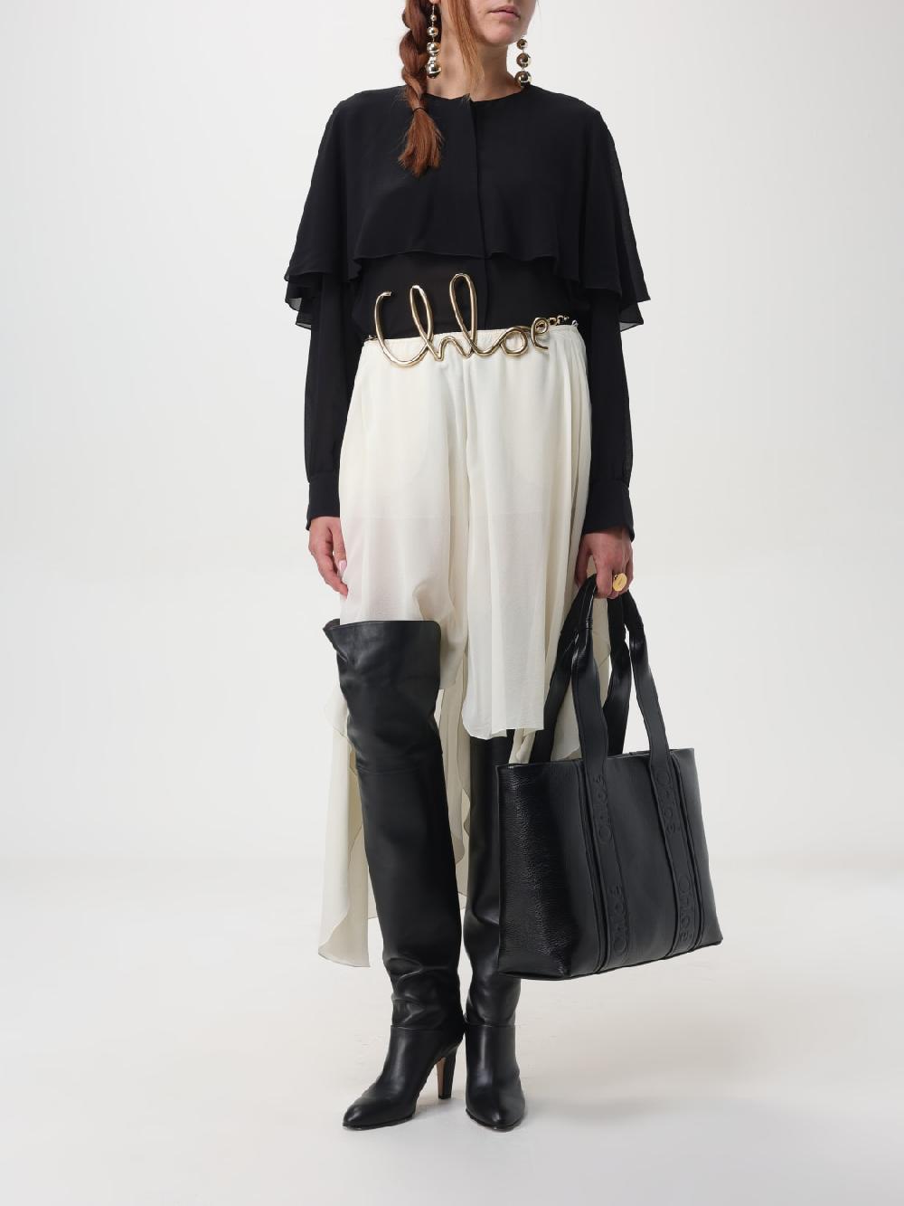 Giglio Camicia con balza Chloé In vendita
