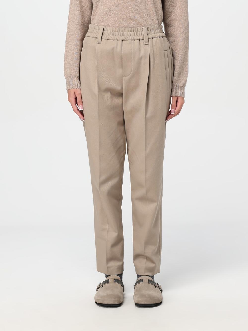 Giglio Pantalone Brunello Cucinelli in cotone stretch 50% di sconto per tempo limitato