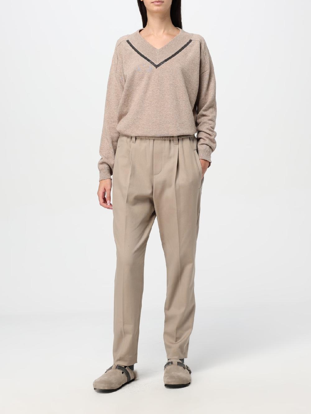 Giglio Pantalone Brunello Cucinelli in cotone stretch 50% di sconto per tempo limitato