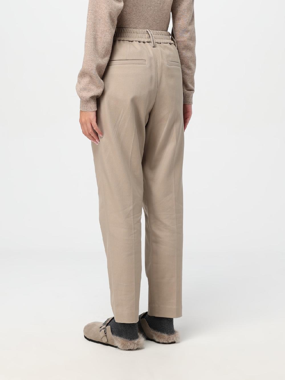 Giglio Pantalone Brunello Cucinelli in cotone stretch 50% di sconto per tempo limitato