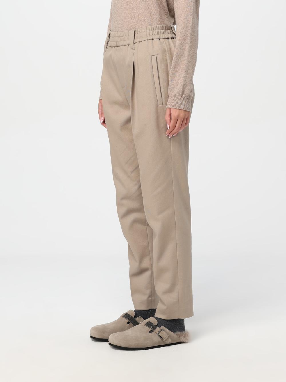 Giglio Pantalone Brunello Cucinelli in cotone stretch 50% di sconto per tempo limitato