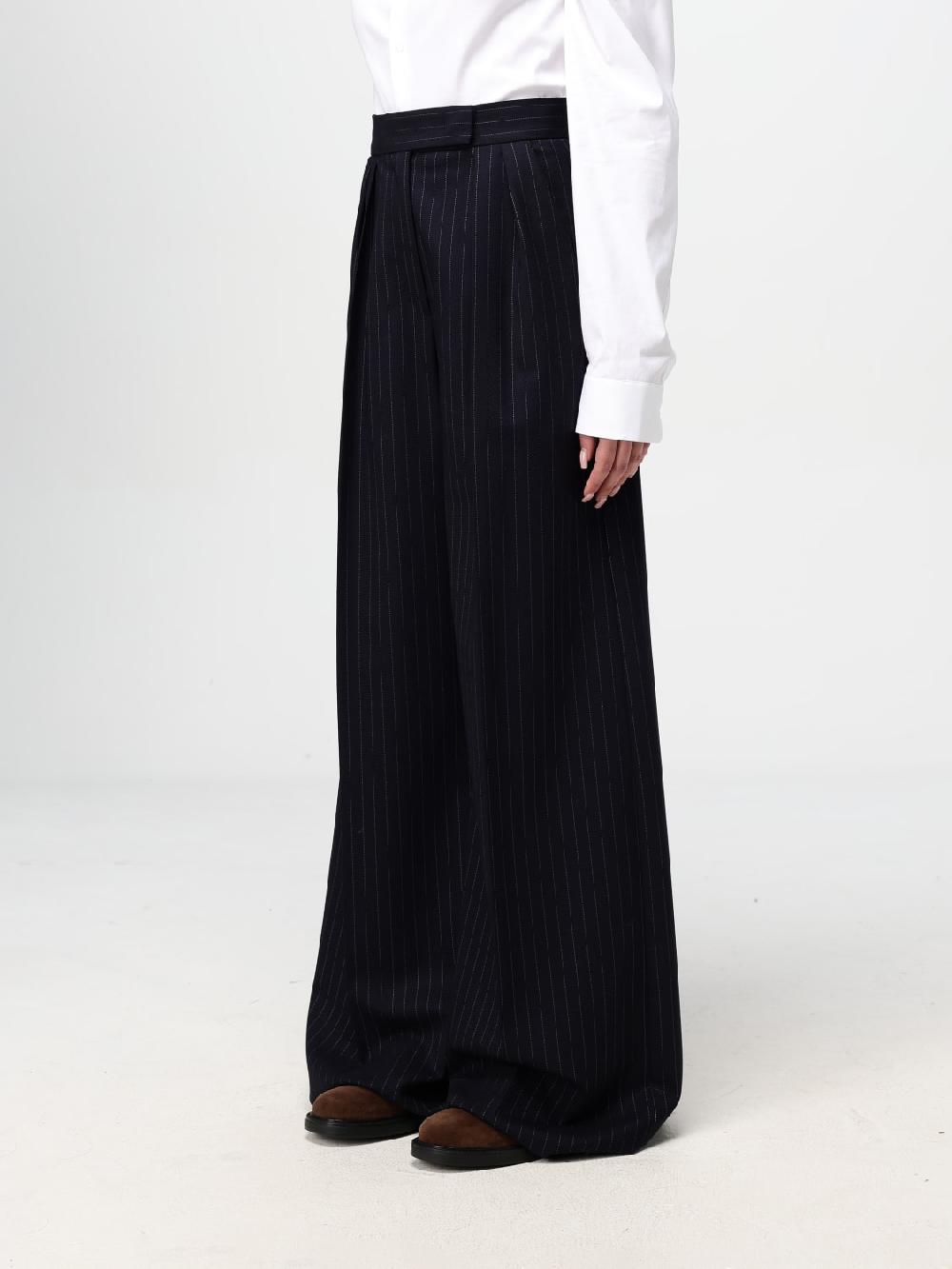 Giglio Pantalone Max Mara in lana vergine Italy