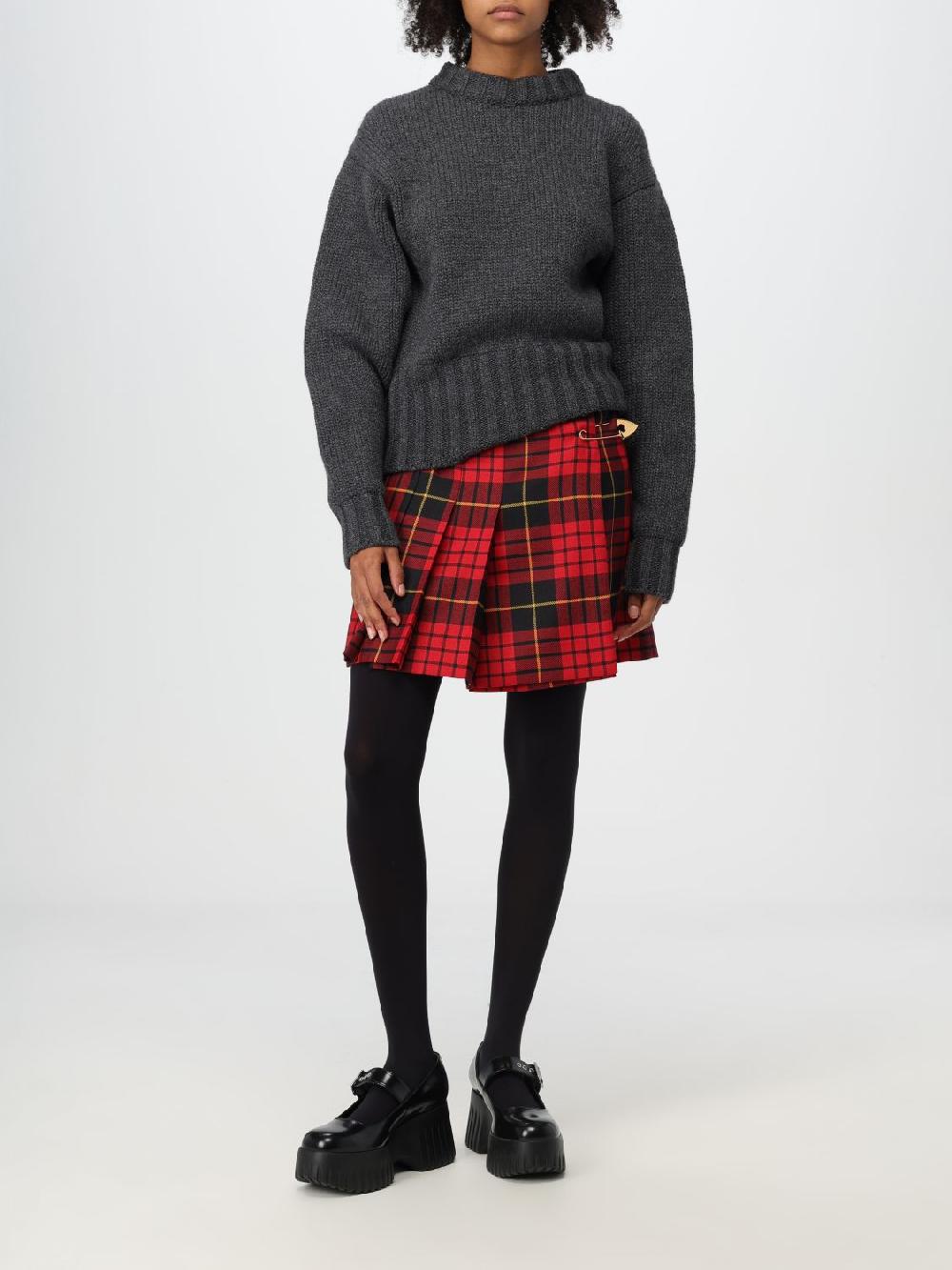 Giglio Gonna mini Alexander McQueen in lana Tartan Qualità
