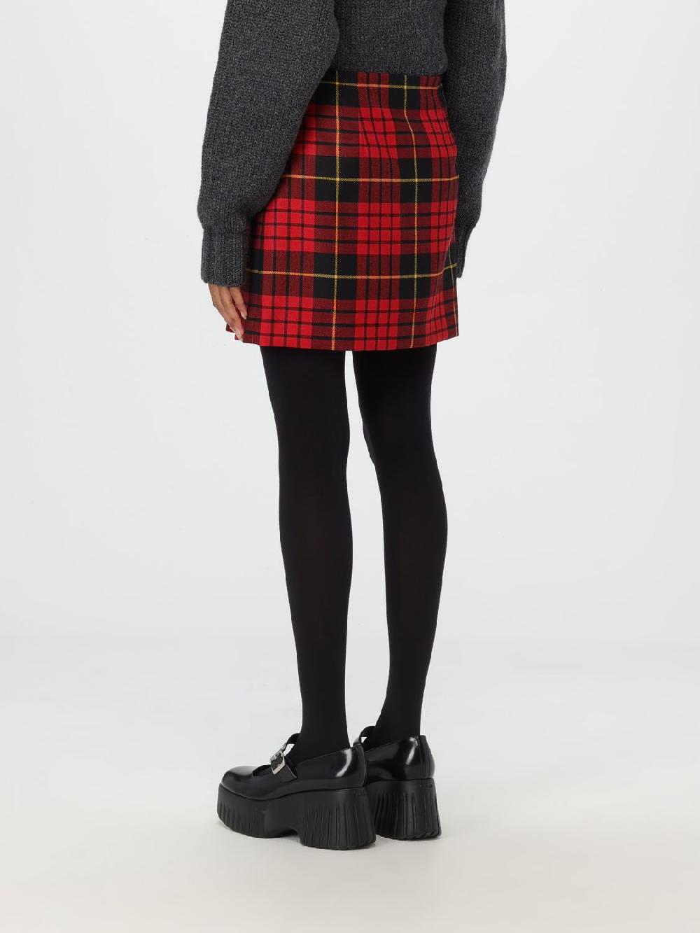 Giglio Gonna mini Alexander McQueen in lana Tartan Qualità