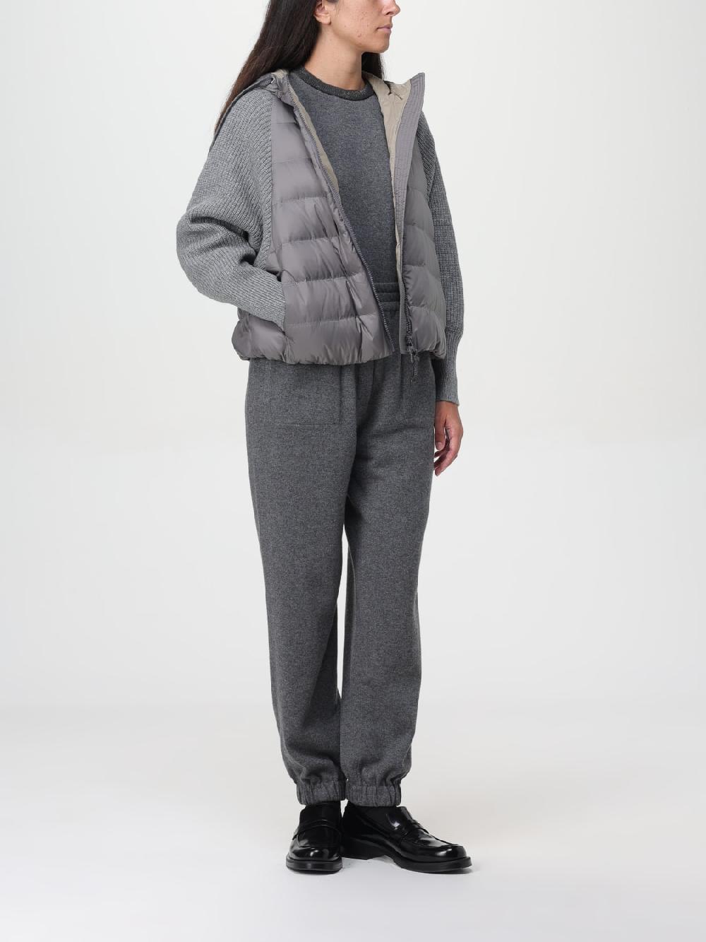 Giglio Piumino in nylon e lana Brunello Cucinelli Promozione