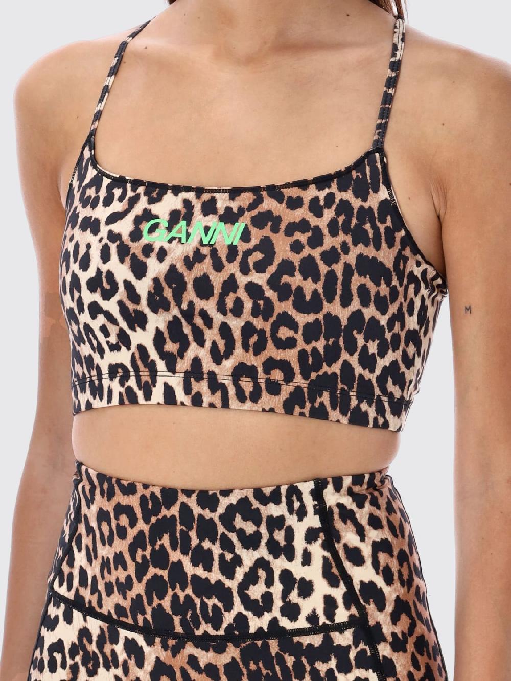 Giglio Top ACTIVE Ganni animalier Shopping Online