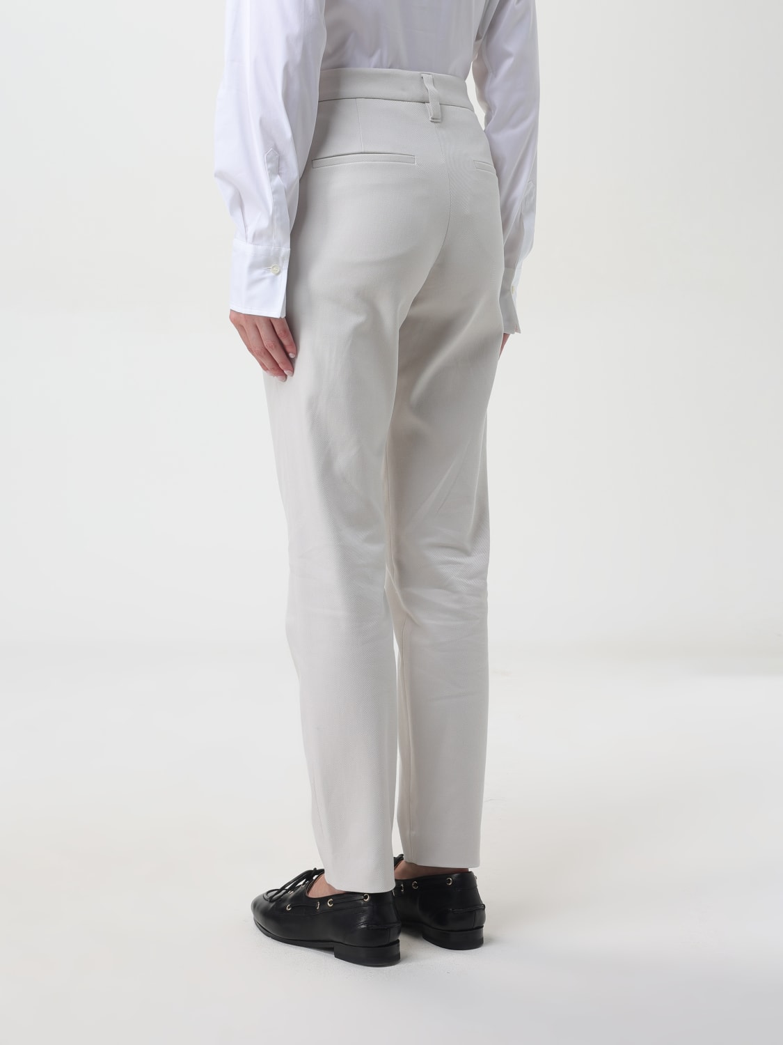 Giglio Pantalone Brunello Cucinelli in cotone Prezzo Ridotto