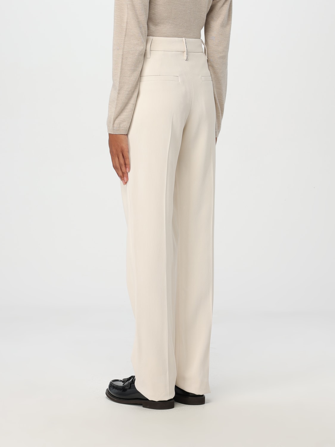 Giglio Pantalone Brunello Cucinelli in lana Convenienza