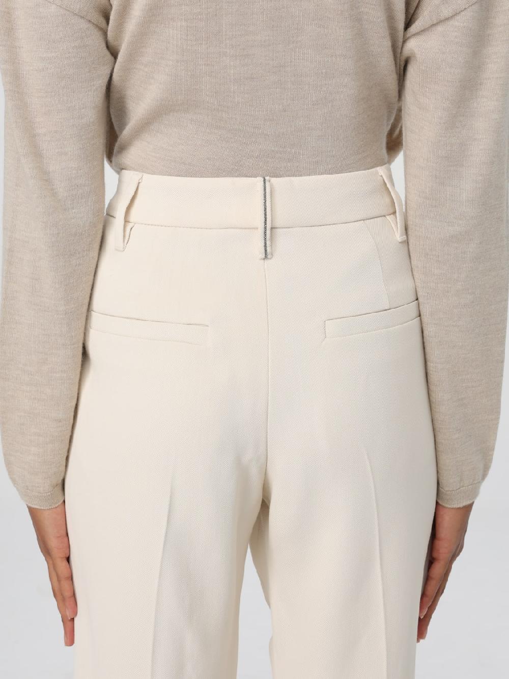 Giglio Pantalone Brunello Cucinelli in lana Convenienza