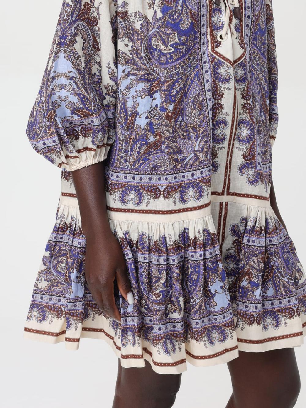 Giglio Abito Ottie con stampa paisley Zimmermann Outlet