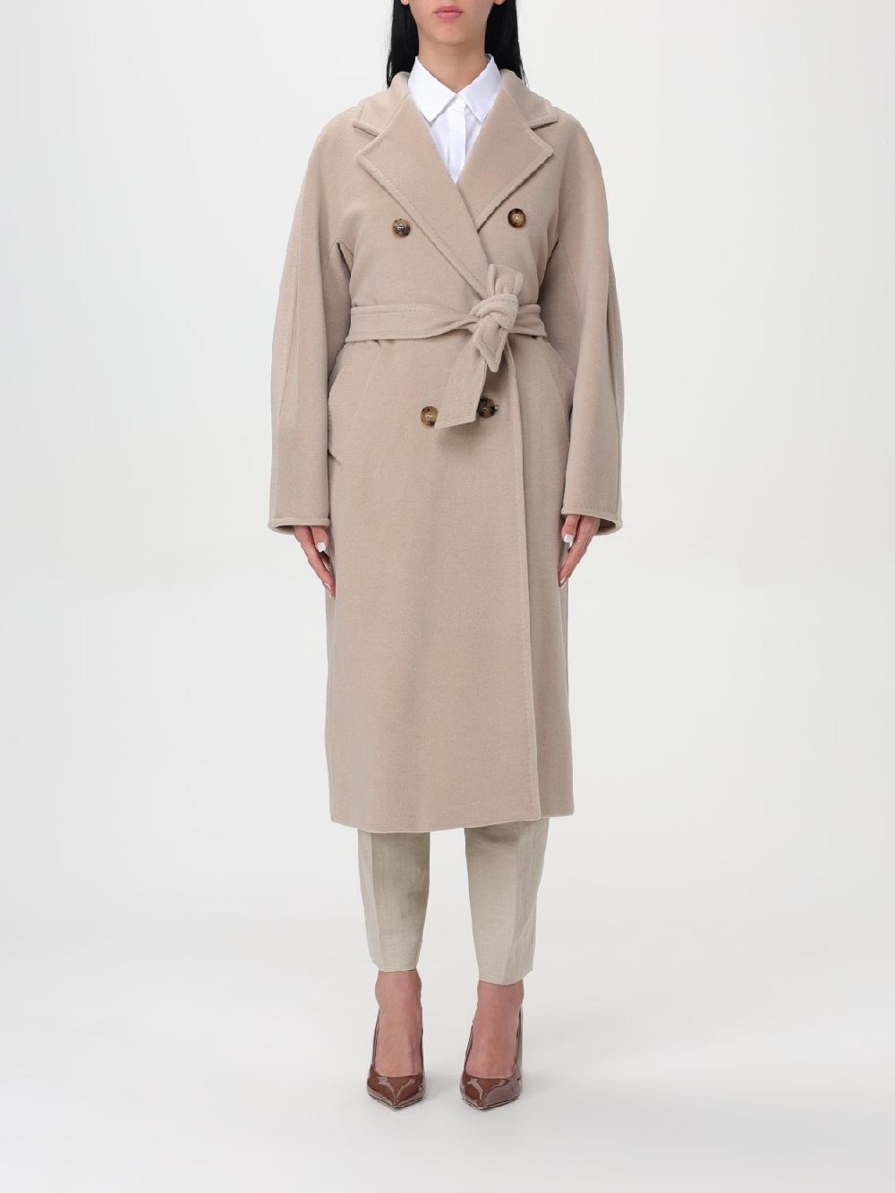 Giglio Cappotto di lana a doppiopetto Max Mara Offerta Pasqua