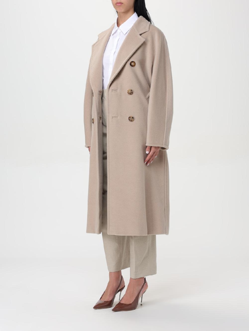 Giglio Cappotto di lana a doppiopetto Max Mara Offerta Pasqua