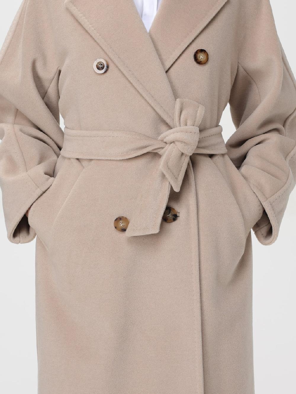 Giglio Cappotto di lana a doppiopetto Max Mara Offerta Pasqua