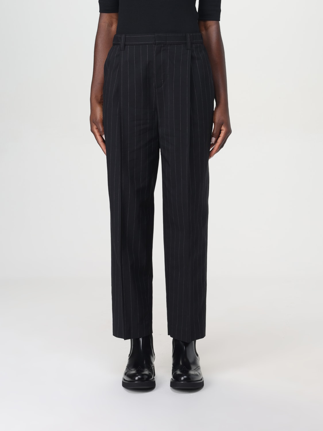 Giglio Pantalone gessato Brunello Cucinelli Lightning offer