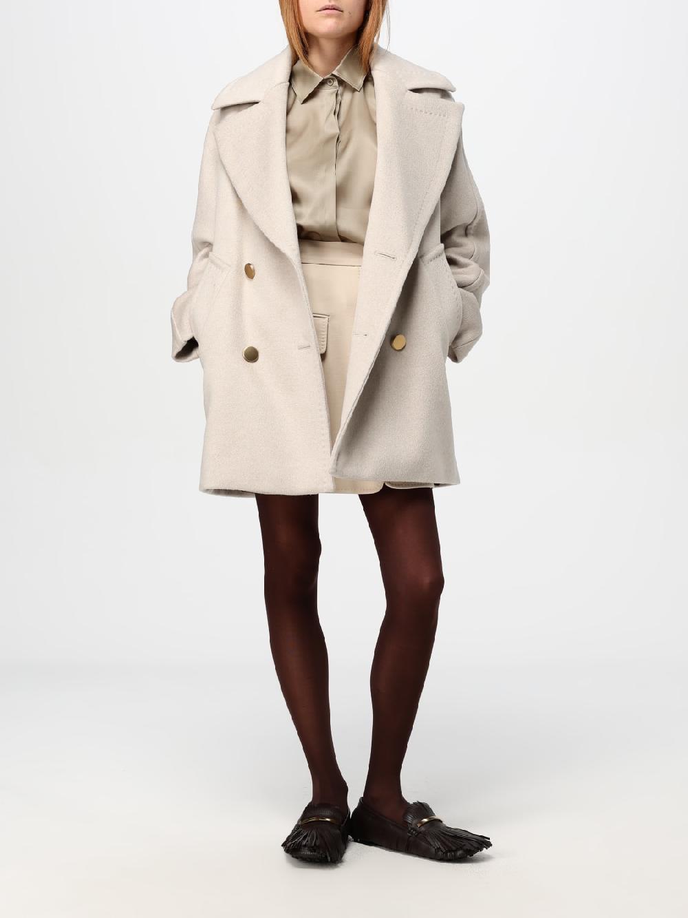 Giglio Caban a doppiopetto Max Mara in cashmere Nuovi prodotti
