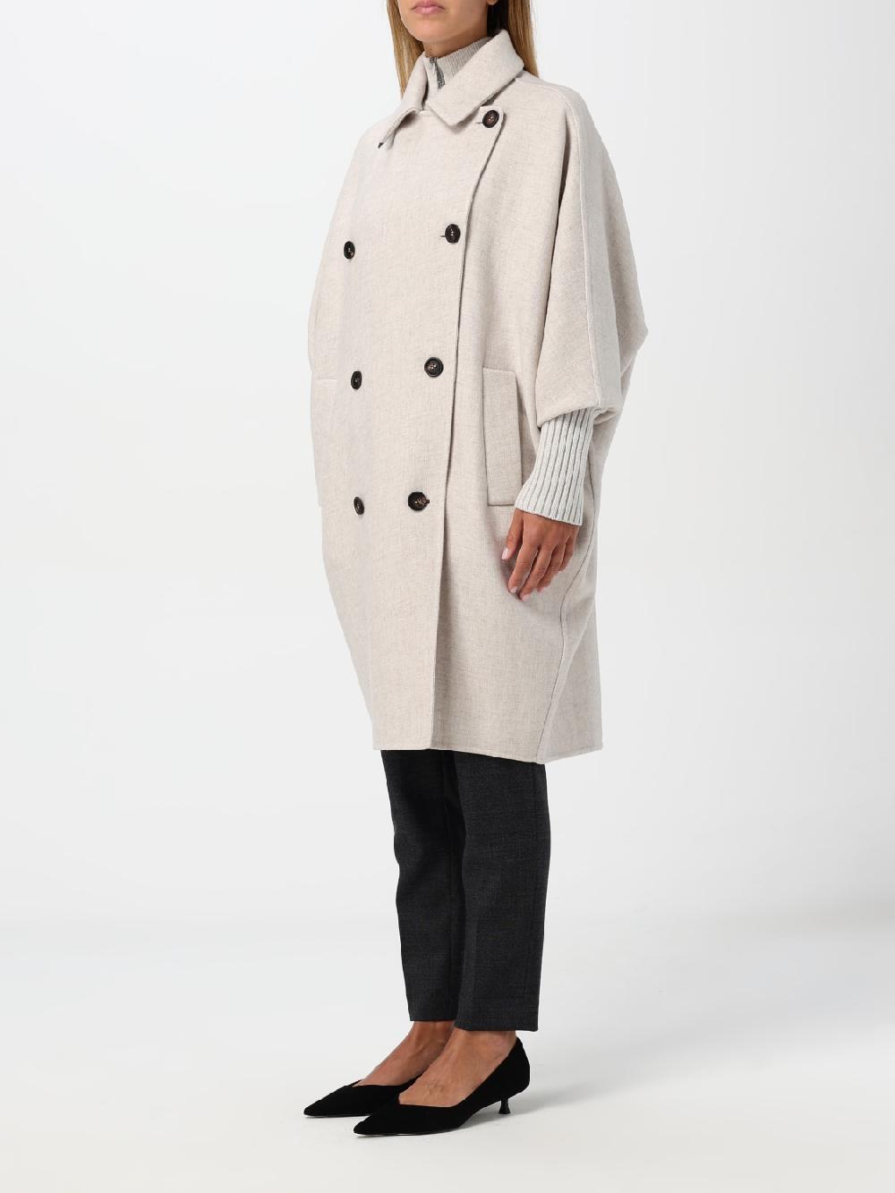 Giglio Cappotto a doppiopetto Brunello Cucinelli in cashmere Bestseller
