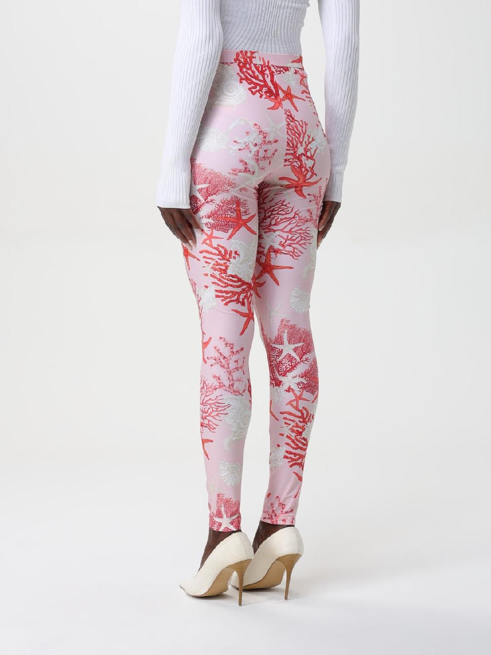 Giglio Leggings stampato Barocco Sea Versace Offerte stagionali