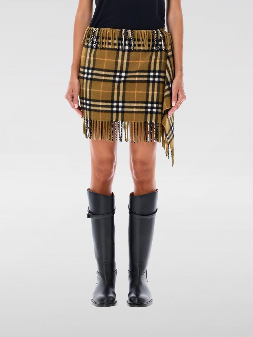 Giglio Gonna Burberry in lana check