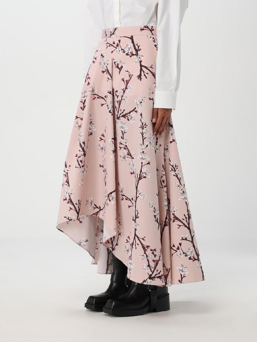Giglio Gonna Alexander McQueen in cotone stampato Offerta settimanale