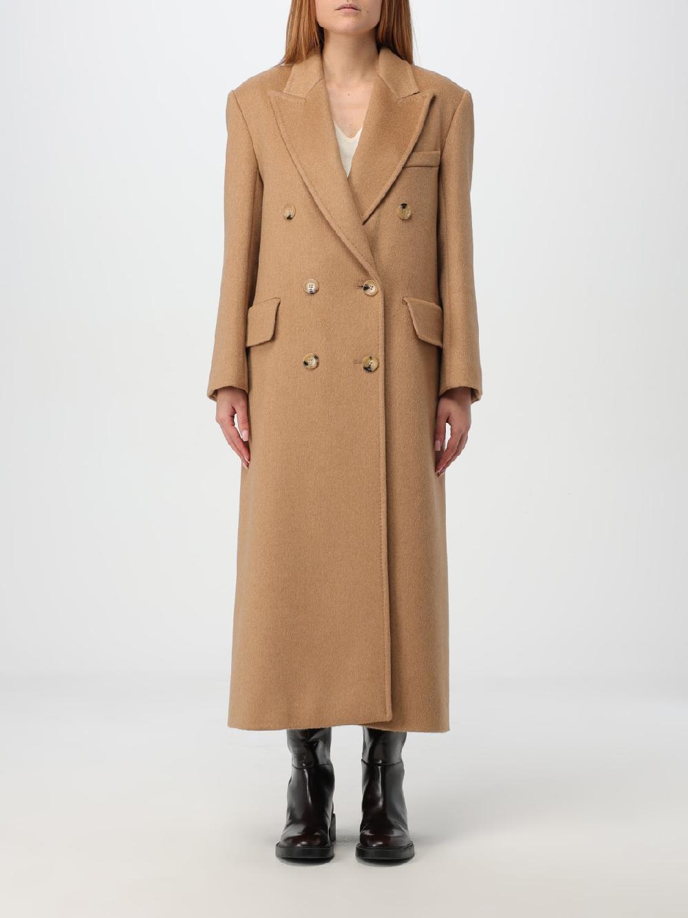 Giglio Cappotto a doppiopetto Max Mara in lana