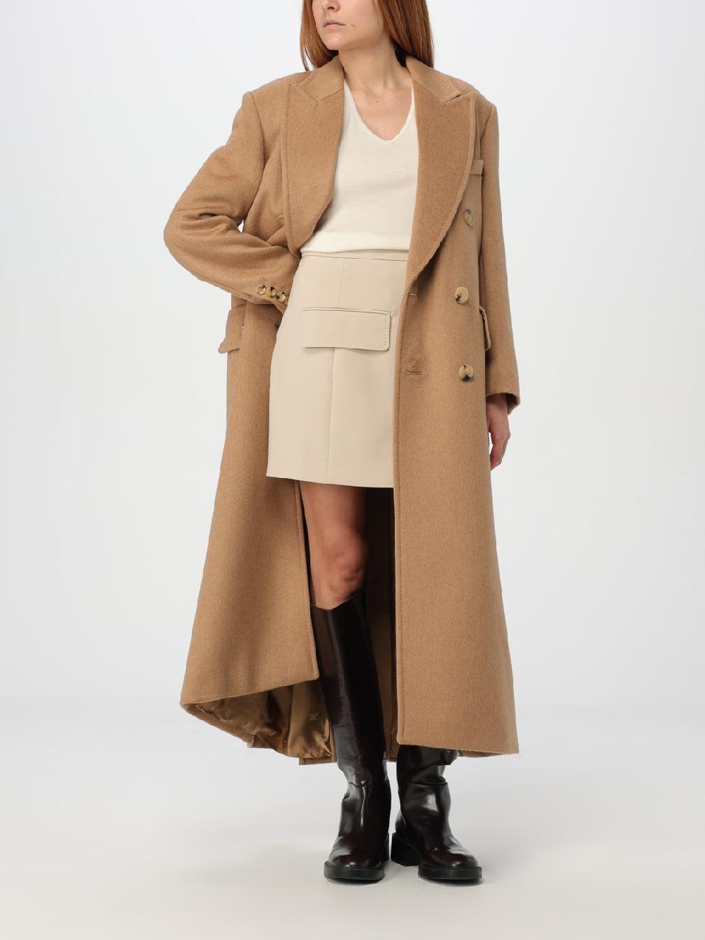 Giglio Cappotto a doppiopetto Max Mara in lana Rilascio limitato