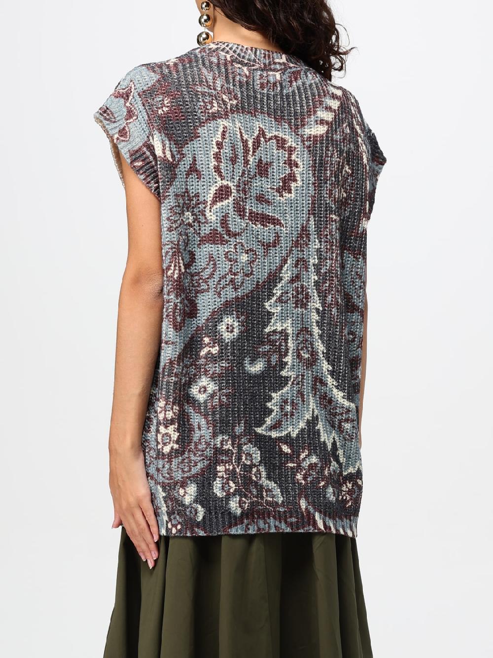 Giglio Top Etro in lana con motivo Paisley ACQUISTA ORA