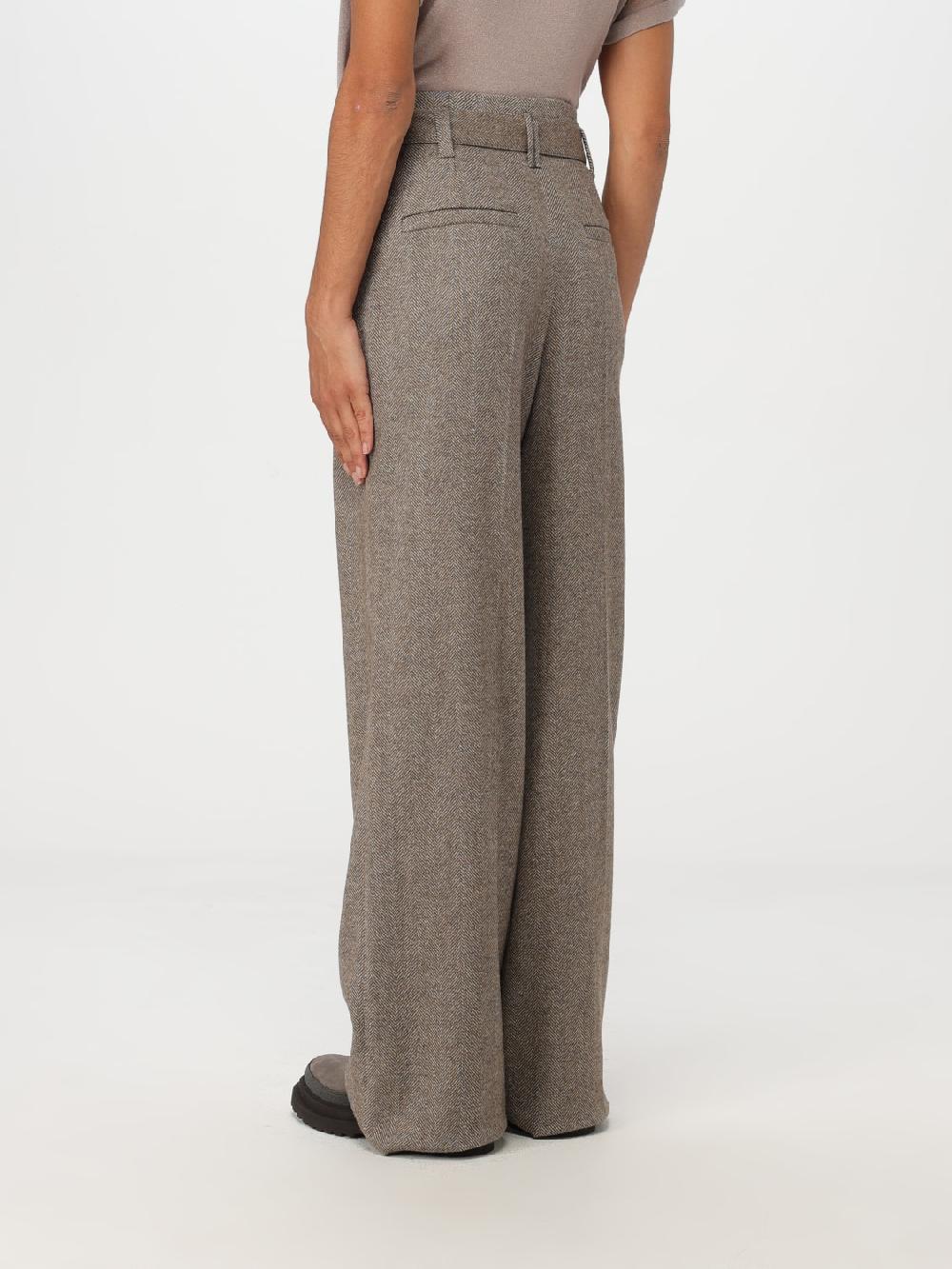 Giglio Pantalone Brunello Cucinelli in misto lana Fino al 50% di sconto