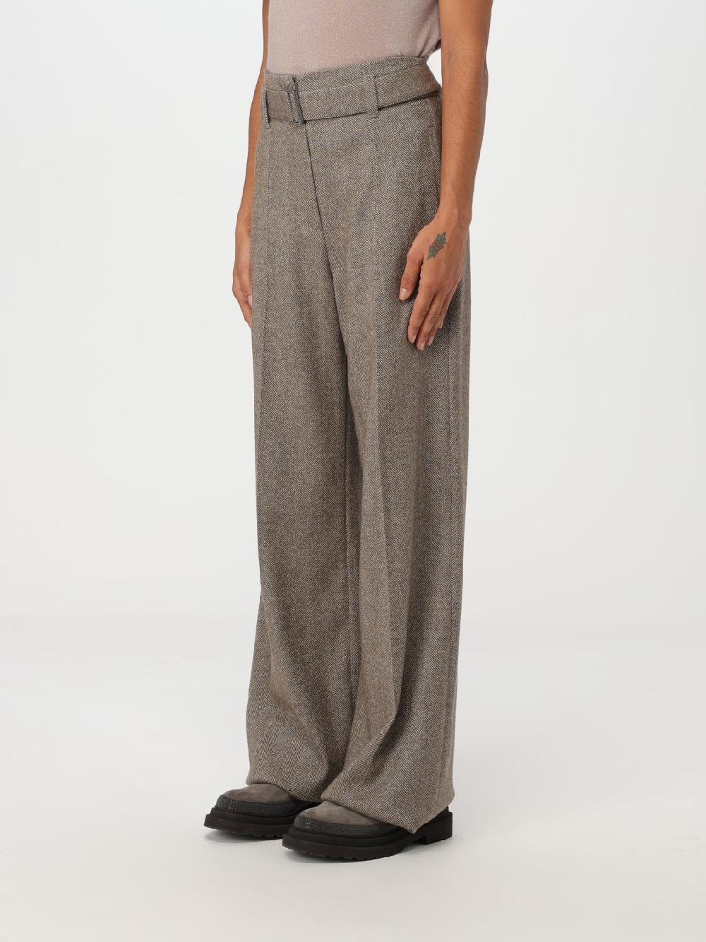 Giglio Pantalone Brunello Cucinelli in misto lana Fino al 50% di sconto
