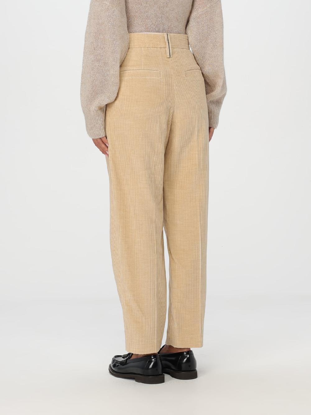 Giglio Pantalone in misto cotone Brunello Cucinelli Fino al 60% di sconto