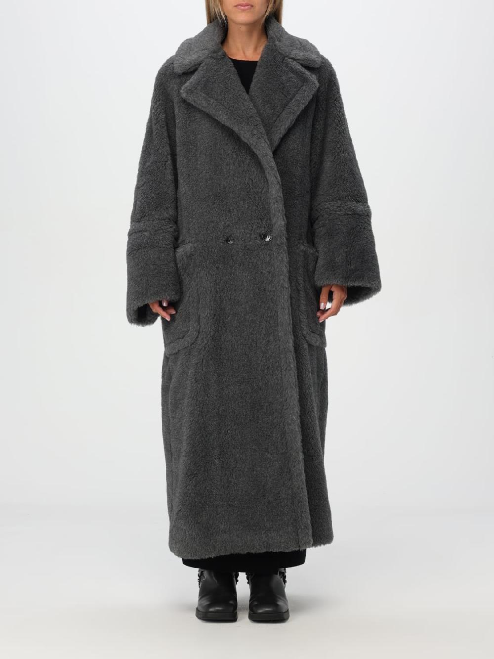Giglio Cappotto a doppiopetto Max Mara in misto lana Discount Store per i nuovi prodotti