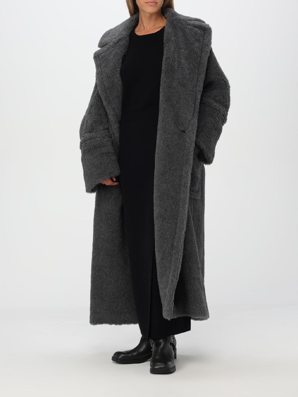 Giglio Cappotto a doppiopetto Max Mara in misto lana Discount Store per i nuovi prodotti