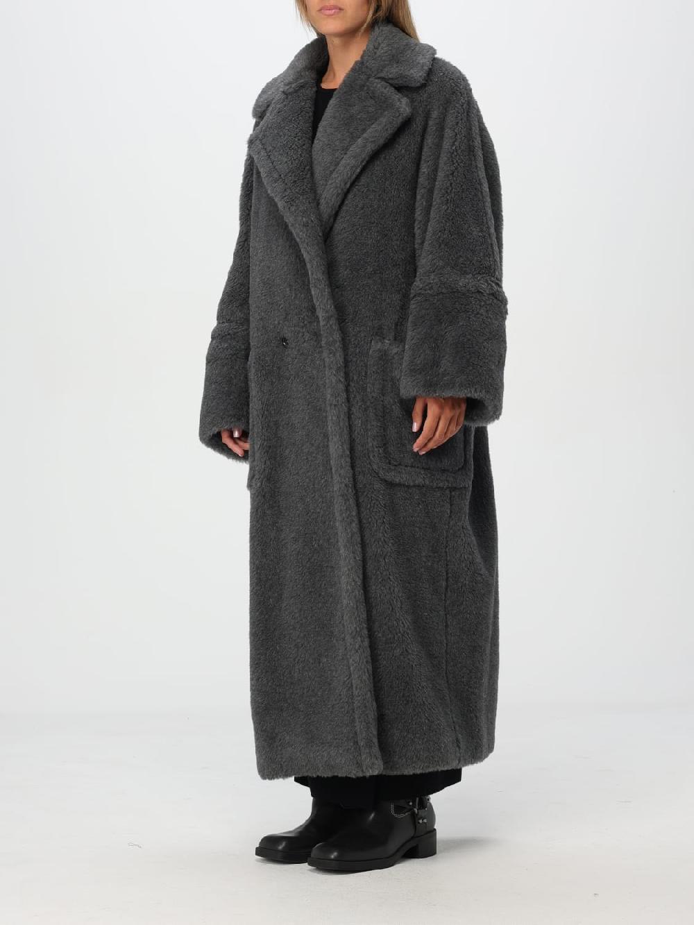 Giglio Cappotto a doppiopetto Max Mara in misto lana Discount Store per i nuovi prodotti
