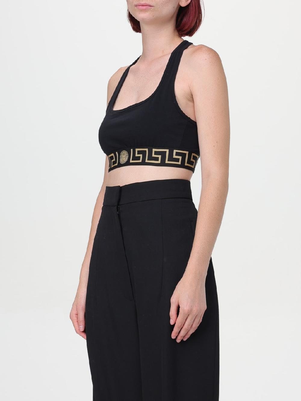 Giglio Top crop Greca Versace 50% di sconto con spedizione gratuita