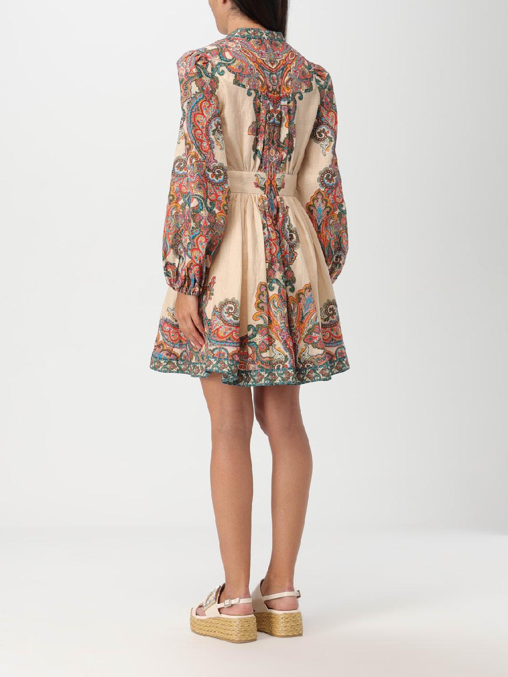 Giglio Abito mini Ottie Plunge Zimmermann 50% di sconto per tempo limitato