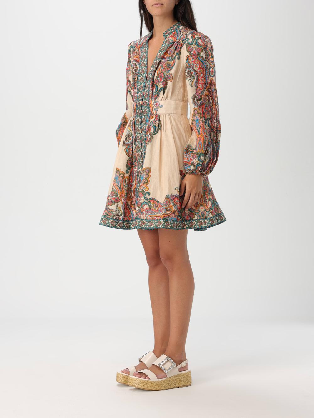 Giglio Abito mini Ottie Plunge Zimmermann 50% di sconto per tempo limitato