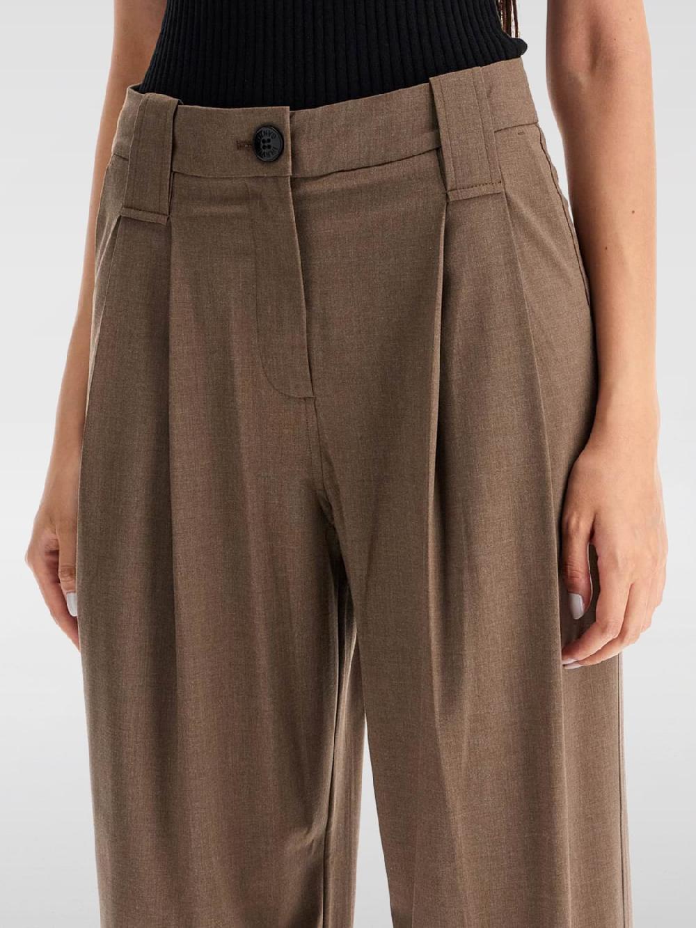 Giglio Pantalone Ganni in misto viscosa Italy
