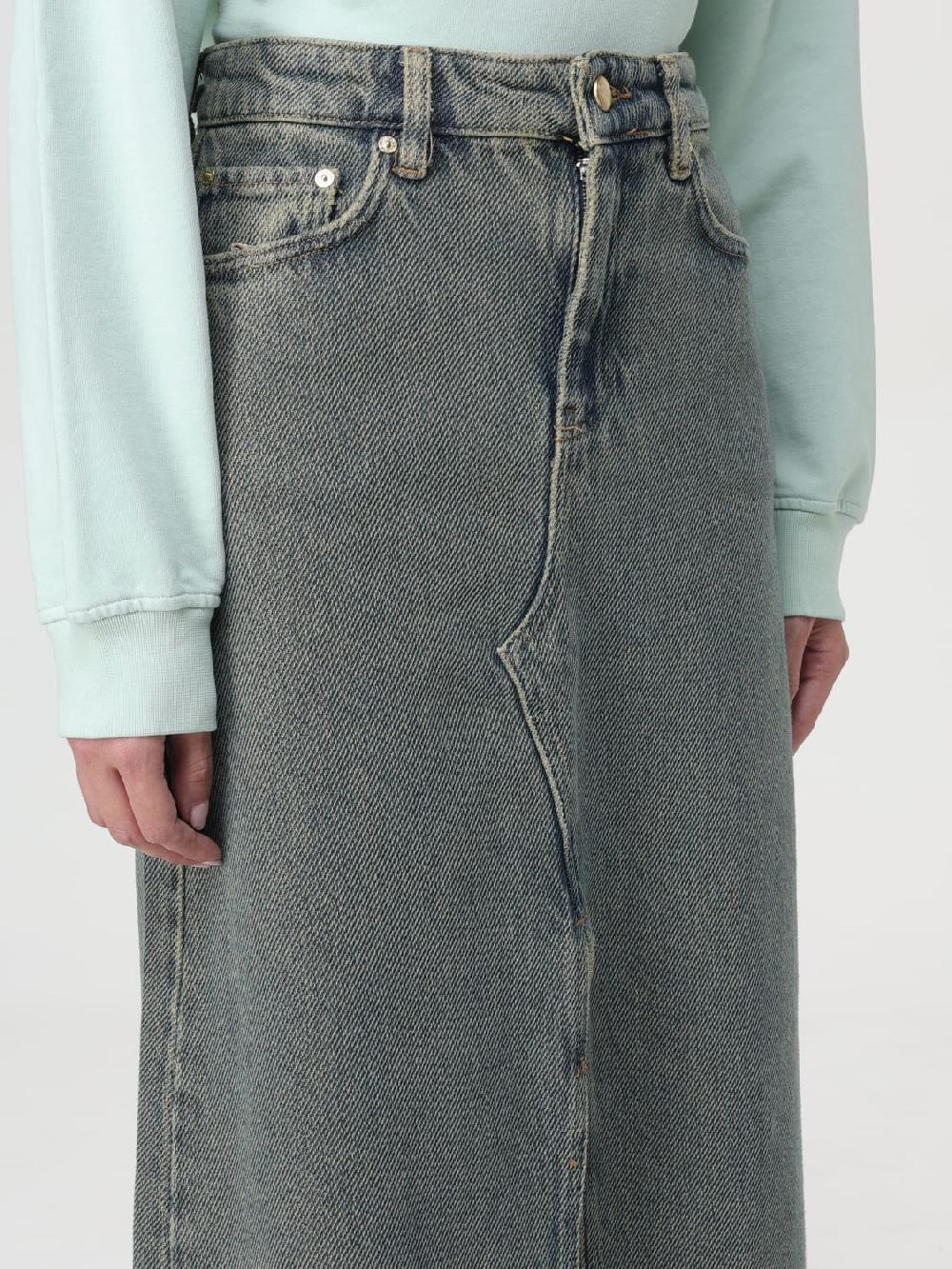 Giglio Gonna di jeans midi Ganni Promozione