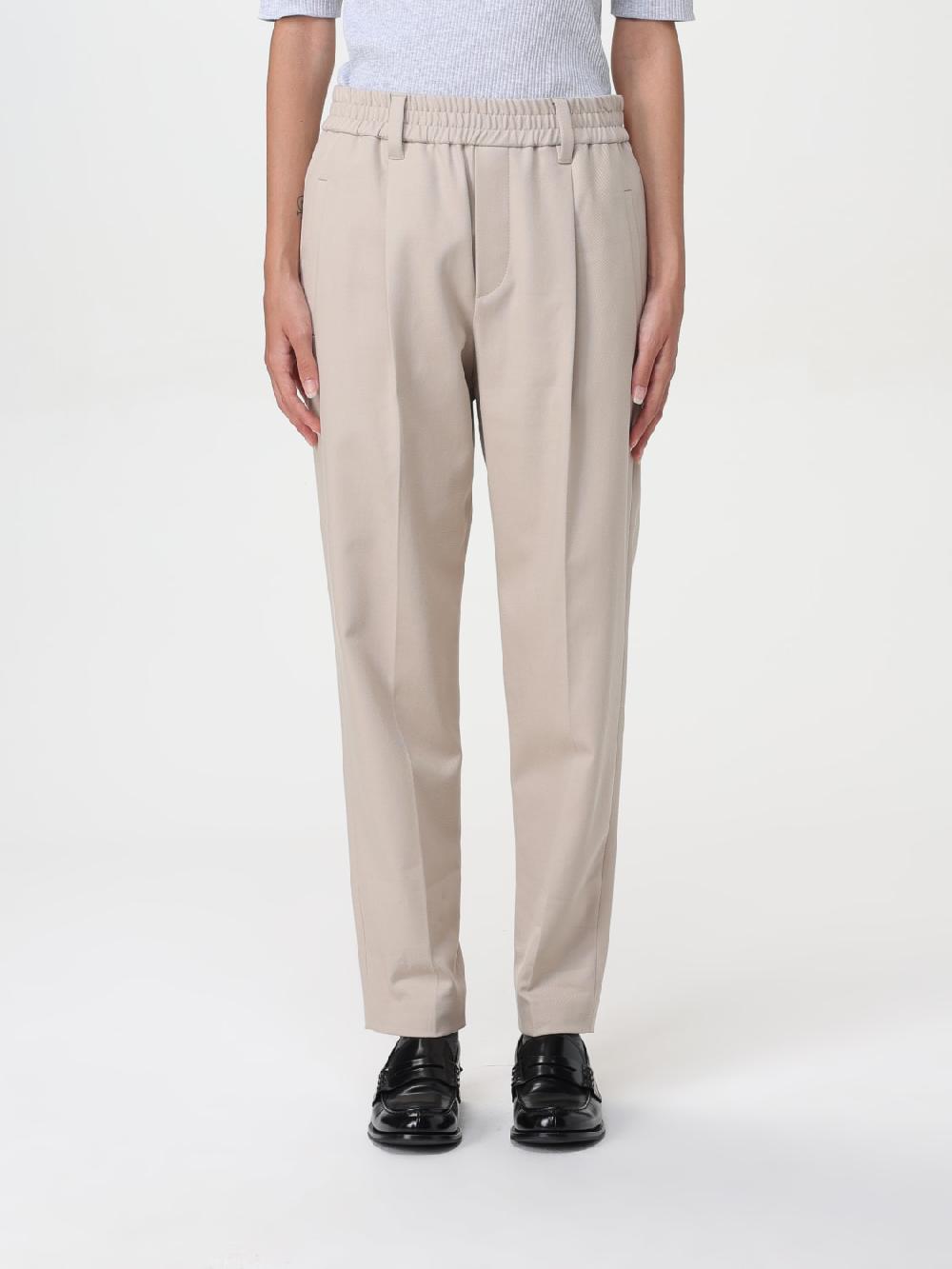 Giglio Pantalone Brunello Cucinelli in cotone Acquista Ora