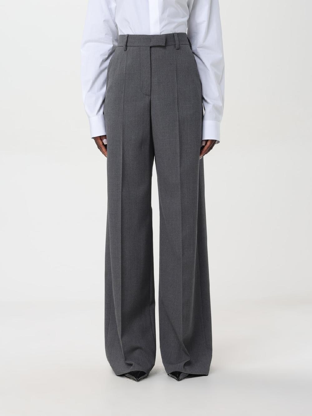 Giglio Pantalone Valentino in lana vergine Fino Al -60%