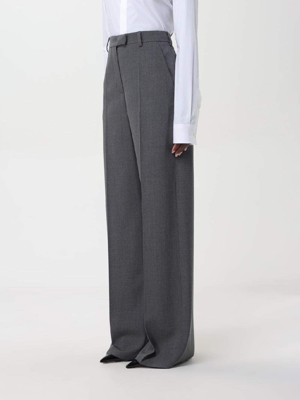 Giglio Pantalone Valentino in lana vergine Fino Al -60%